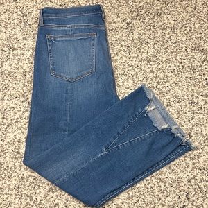 Loft Cropped Flared jean